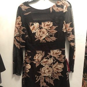 Adrianna Pappel floral dress